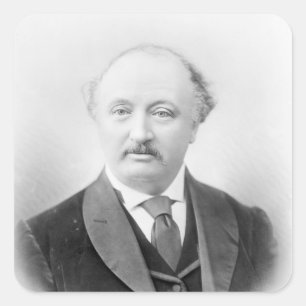 Sir John Stainer Quadratischer Aufkleber