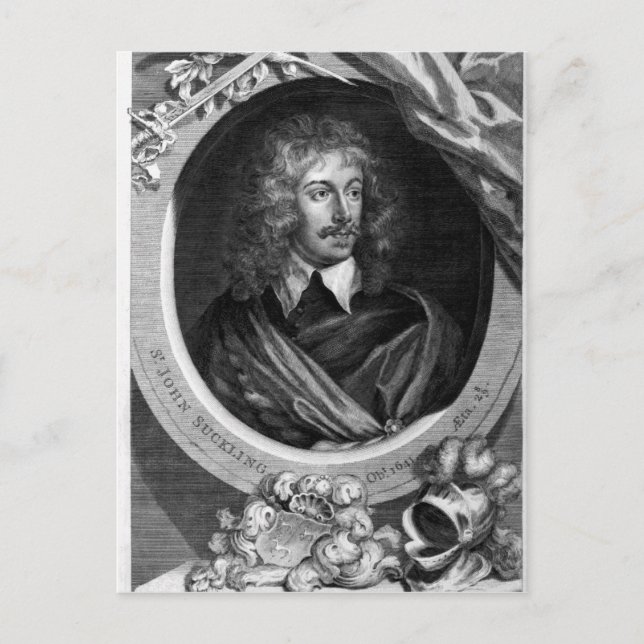 Sir John Suckling Postkarte (Vorderseite)