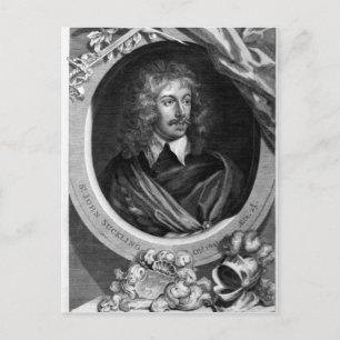 Sir John Suckling Postkarte
