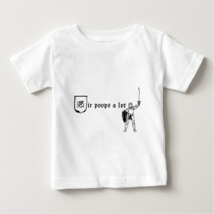 Sir Kacke eine Menge Baby T-shirt