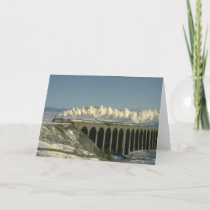 Sir Lamiel kreuzt Ribblehead Viadukt auf der Siedl Karte