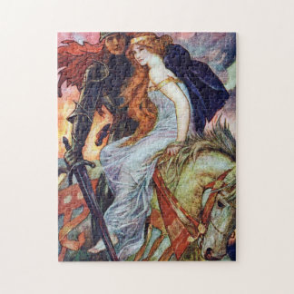Sir Lancelot und Guinevere von Henry Ford Puzzle