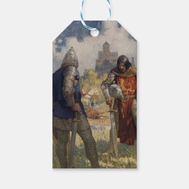 Sir Launcelot du Lake, Ritter des Runden Tisches Geschenkanhänger (Vorderseite)