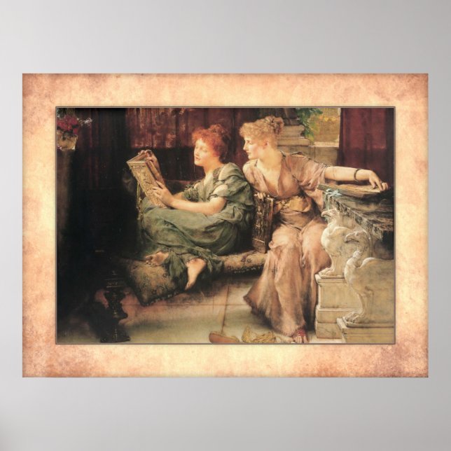 Sir Lawrence Alma-Tadema - Vergleiche Poster (Vorne)