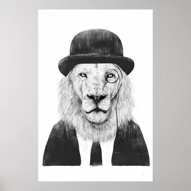 Sir lion poster (Vorne)