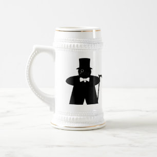 Sir Meeple adretter Gamer Stein Bierglas
