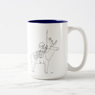 Sir Otter das tapfere Zweifarbige Tasse