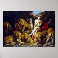 Sir Peter Paul Rubens Daniel im Lions' Den