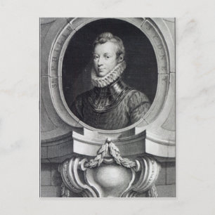 Sir Philip Sidney Postkarte