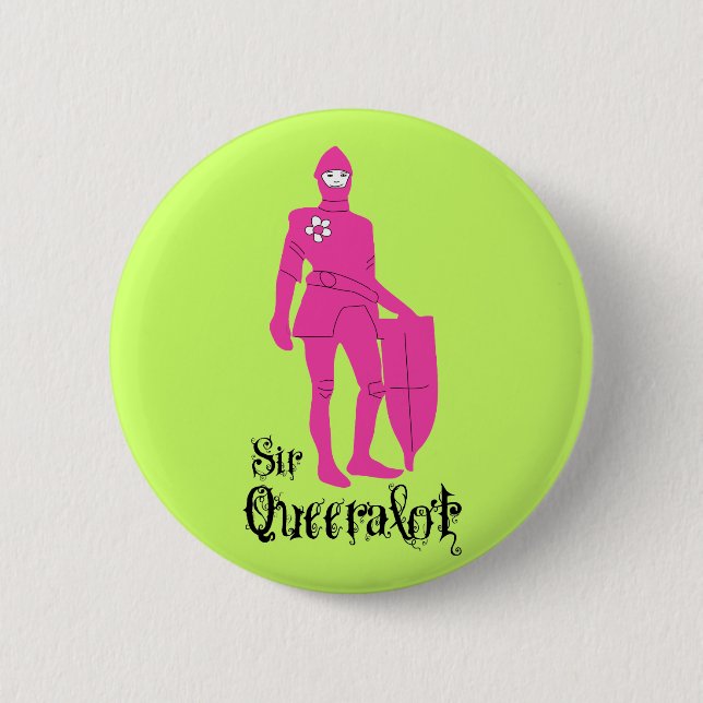 Sir Queeralot Button (Vorderseite)