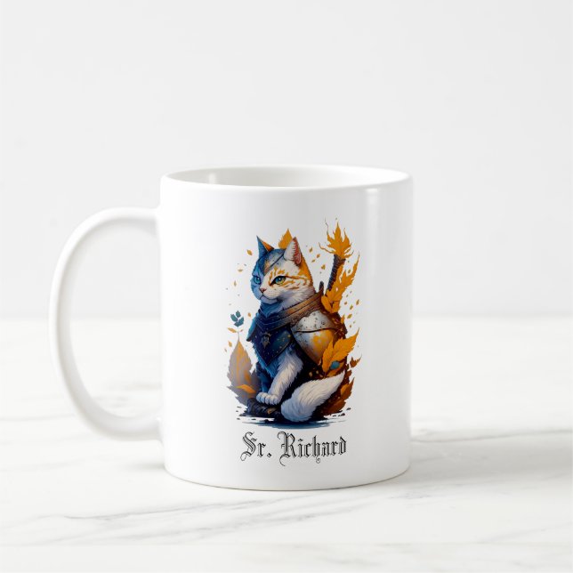 Sir Richard Katzenritter cooler Kinder Kaffeetasse (Links)