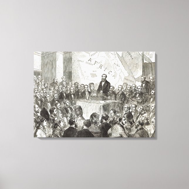 Sir Samuel Baker Leinwanddruck (Vorderseite)