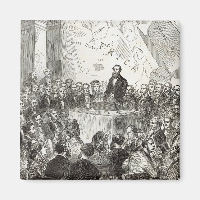 Sir Samuel Baker Magnet (Vorne)