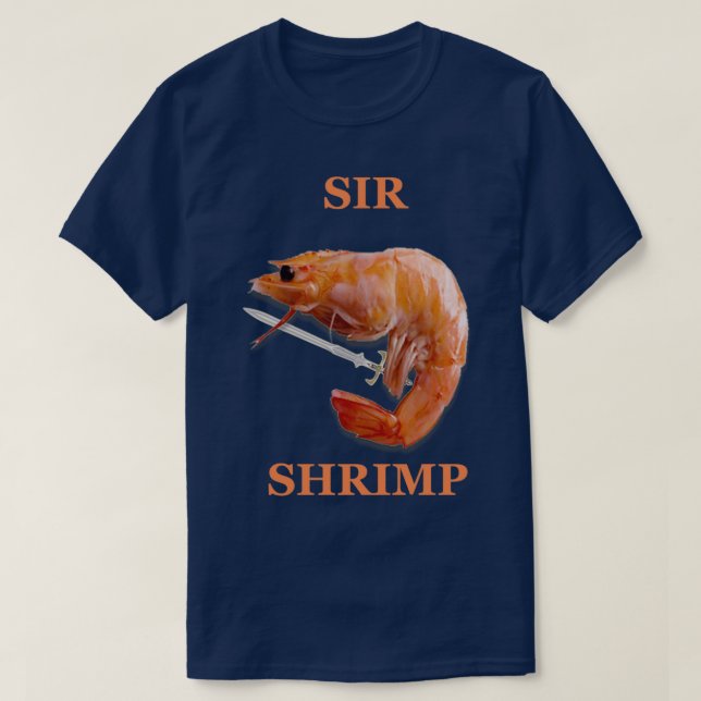 Sir Shrimp T-Shirt (Design vorne)