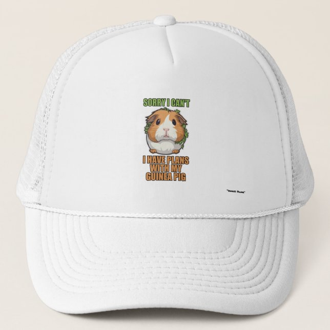 Sir Squeaks-a-Lot, Esquire Truckerkappe (Vorderseite)