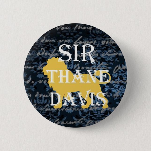 Sir Thane Davis Button (Vorderseite)