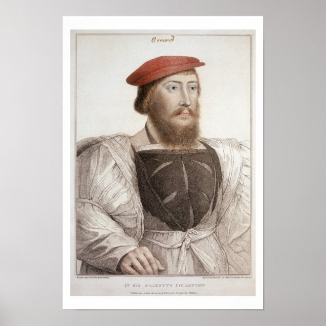 Sir Thomas Boleyn (1477-1539), graviert durch Fran Poster (Vorne)