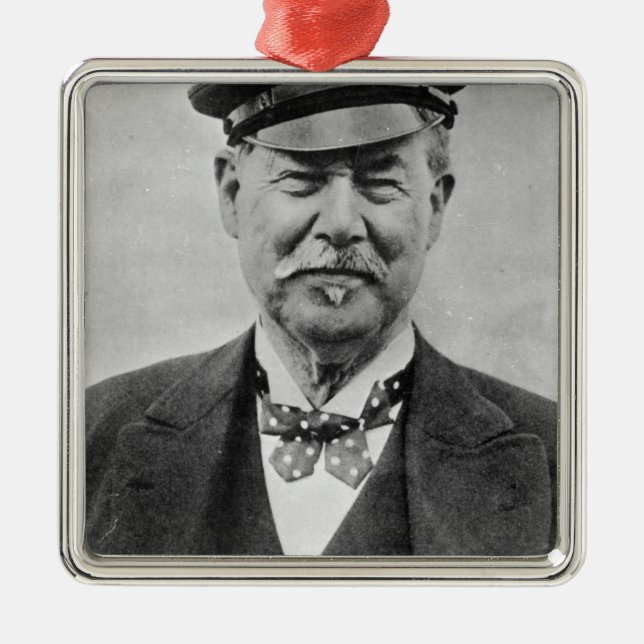 Sir Thomas Lipton Ornament Aus Metall (Vorne)