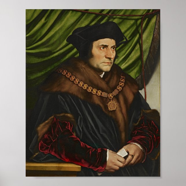 Sir Thomas More Painting Poster (Vorne)