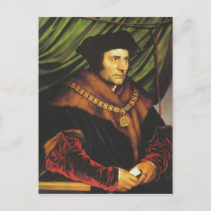 Sir Thomas More Postkarte