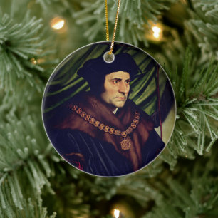 Sir Thomas More - von Hans Holbein, dem Jüngeren Keramik Ornament
