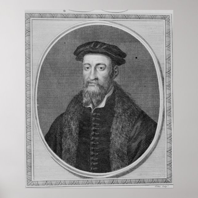 Sir Thomas Smyth, Gravur von John Goldar, 1785 Poster (Vorne)