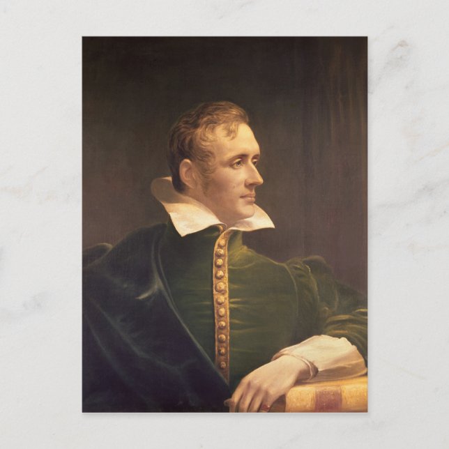 Sir Thomas Stamford Raffles Postkarte (Vorderseite)
