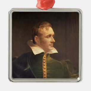 Sir Thomas Stamford Raffles Silbernes Ornament