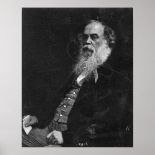 Sir Titus Salt, mit der Gravur von William Holl Poster