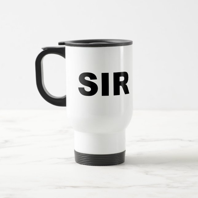 Sir Travel Mug Reisebecher (Links)