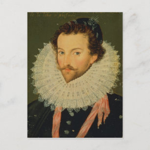 Sir Walter Raleigh 2 Postkarte