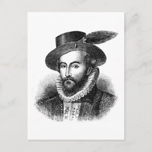 sir-walter-raleigh postkarte