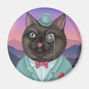 Sir Whiskers Magnet