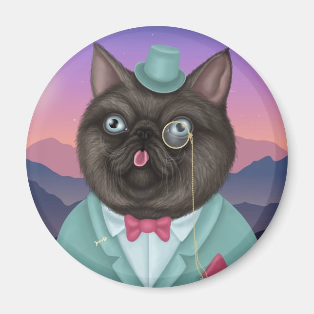 Sir Whiskers Magnet (Vorne)