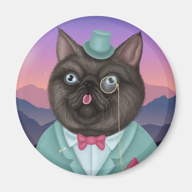 Sir Whiskers Magnet (Vorne)