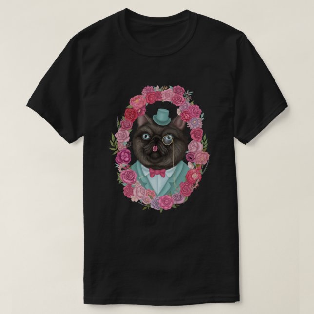 Sir Whiskers T - Shirt (Design vorne)