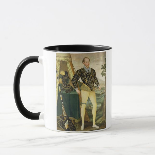 Sir William Drury, von Hawstead, Suffolk Tasse (Links)