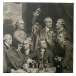Sir William Hamilton (1730-1803) mit anderem Fliese