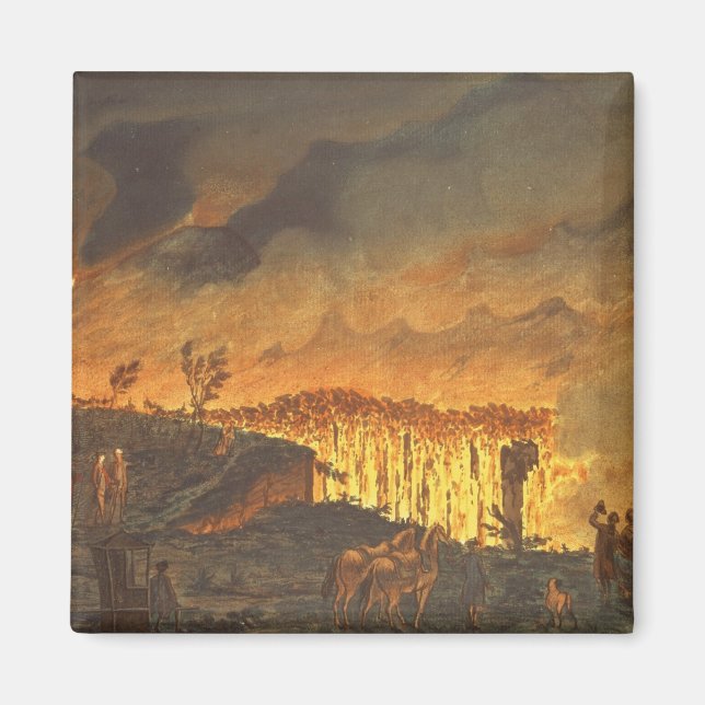 Sir William Hamilton zeigt Ferdinand IV Magnet (Vorne)