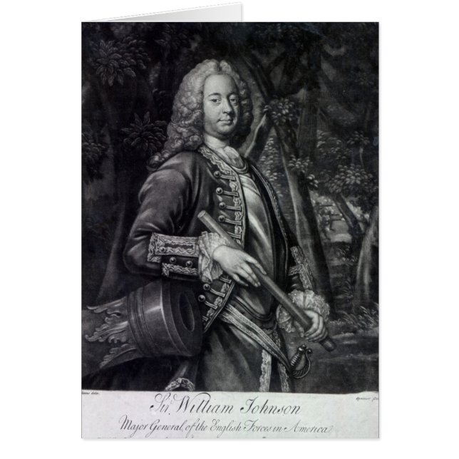 Sir William Johnson (Vorne)