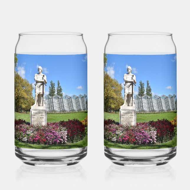 Sir William Wallace Statue Glass Set Dosenglas (Vorderseite)