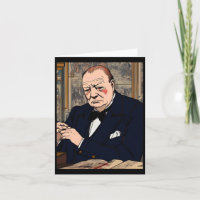 Sir Winston Churchill 4 Sticker