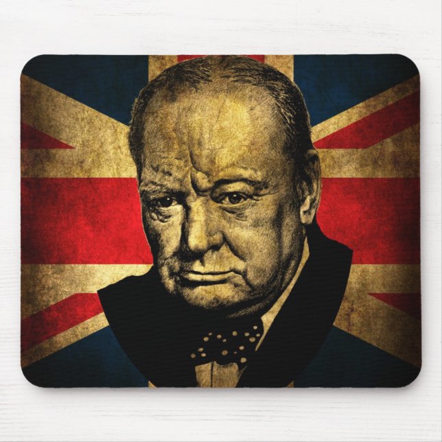 Sir Winston Churchill Mousepad (Vorne)
