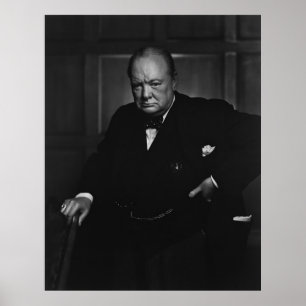 Sir Winston Churchill Poster