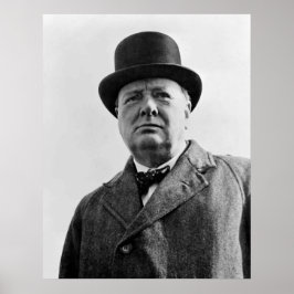 Sir Winston Churchill Poster