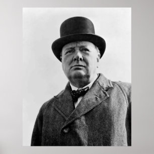 Sir Winston Churchill Poster