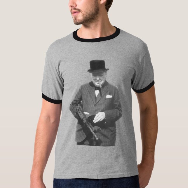 Sir Winston Churchill T-Shirt (Vorderseite)