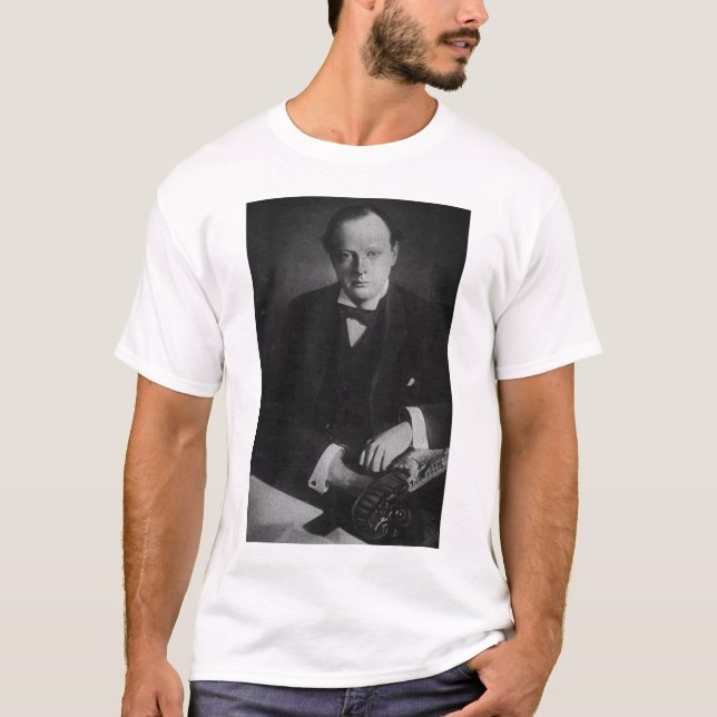 Sir Winston Churchill T-Shirt (Vorderseite)
