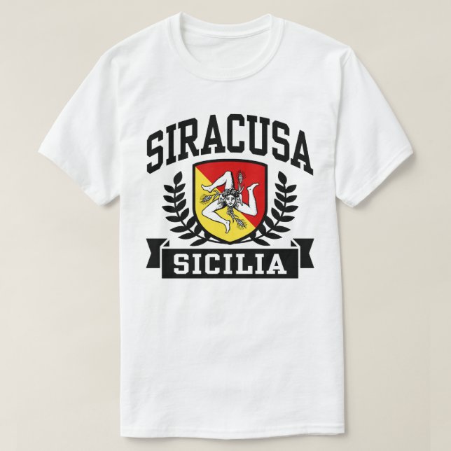 Siracusa Sicilia T-Shirt (Design vorne)