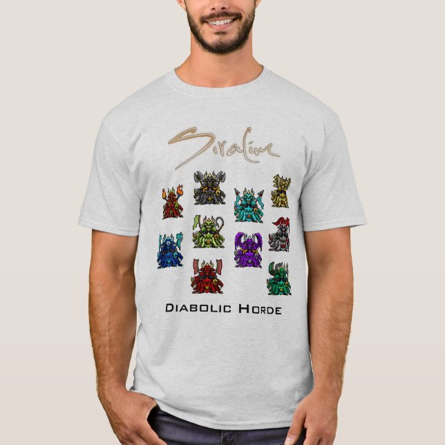 Siralim - diabolisches Horden-Shirt T-Shirt (Vorderseite)